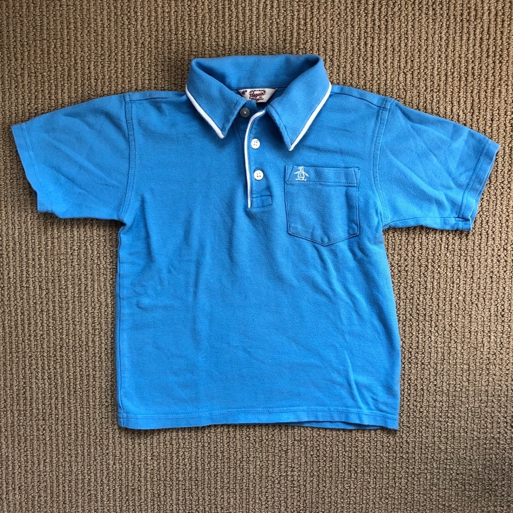Penguin boys polo shirt size 4